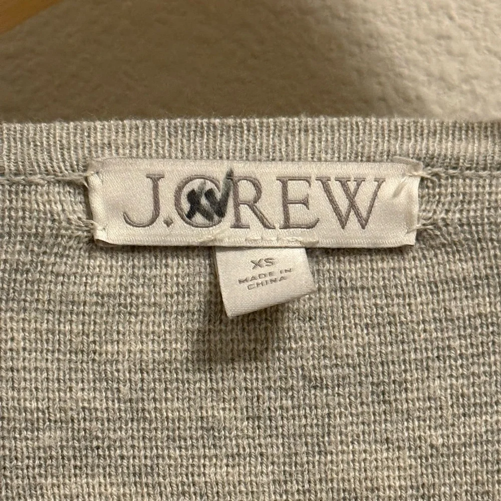 J. Crew Juliette Collarless Cardigan XS